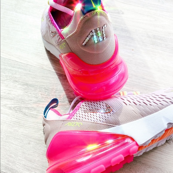 Nike air max 270 swarovski crystal cutsom - Picture 4 of 4
